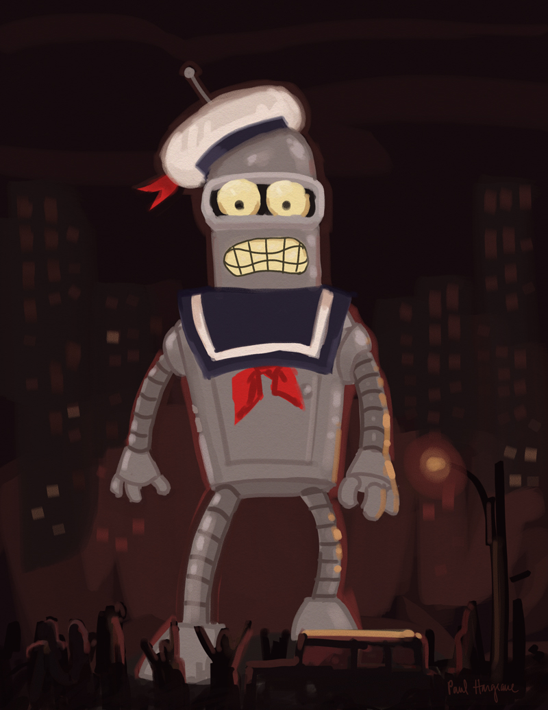 Illustration for article titled The Planet Express crew ain't afraid of no ghosts